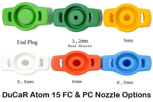 Picture of Atom 15 FC and PC Nozzles