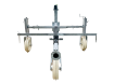 Casella-Hy-Turbine-110-400-Hard-Hose-Irrigator-trolley-with-iron-wheels